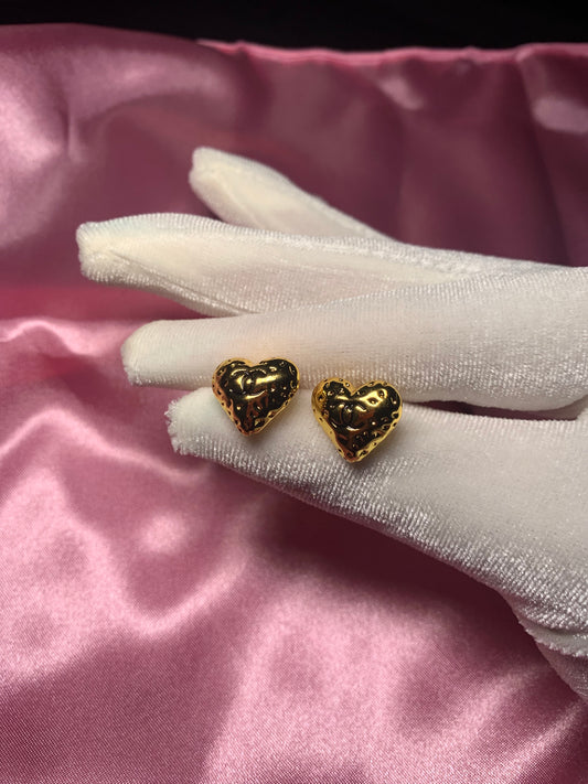 Heart Cc earrings