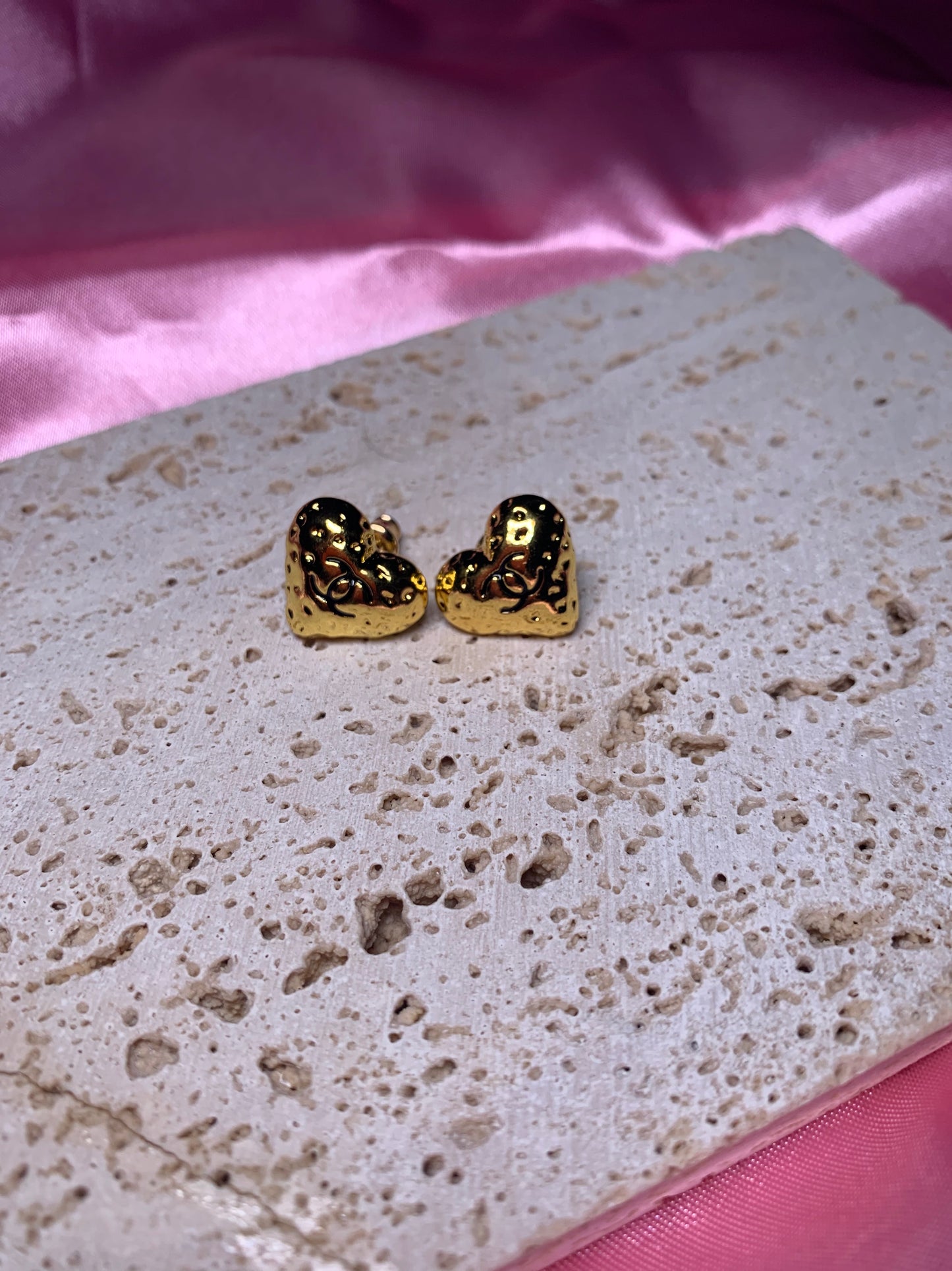 Heart Cc earrings