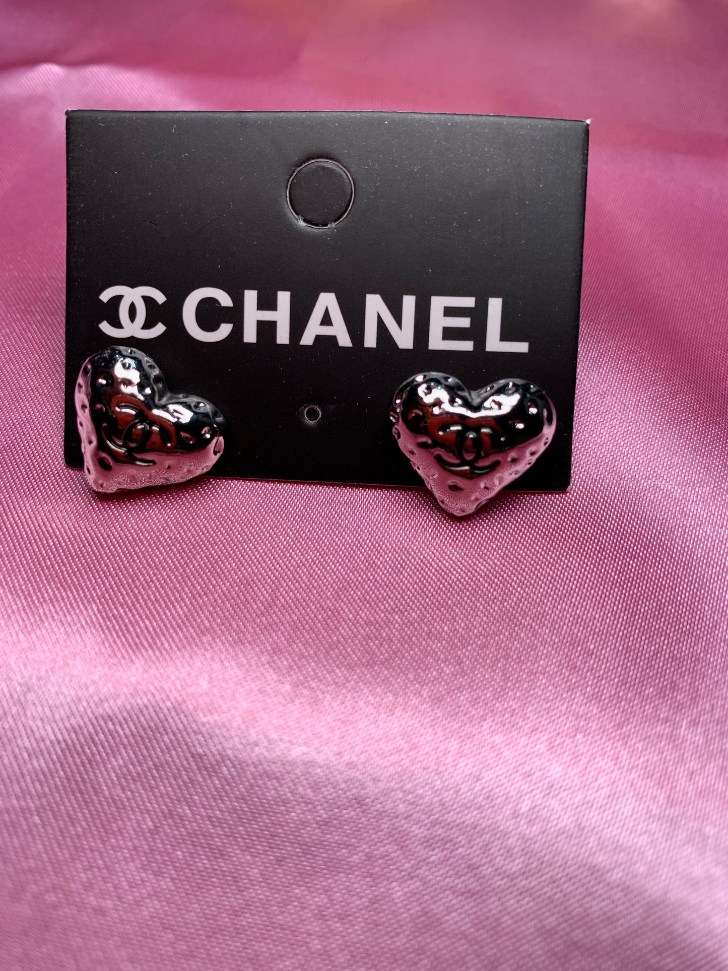 Heart Cc earrings