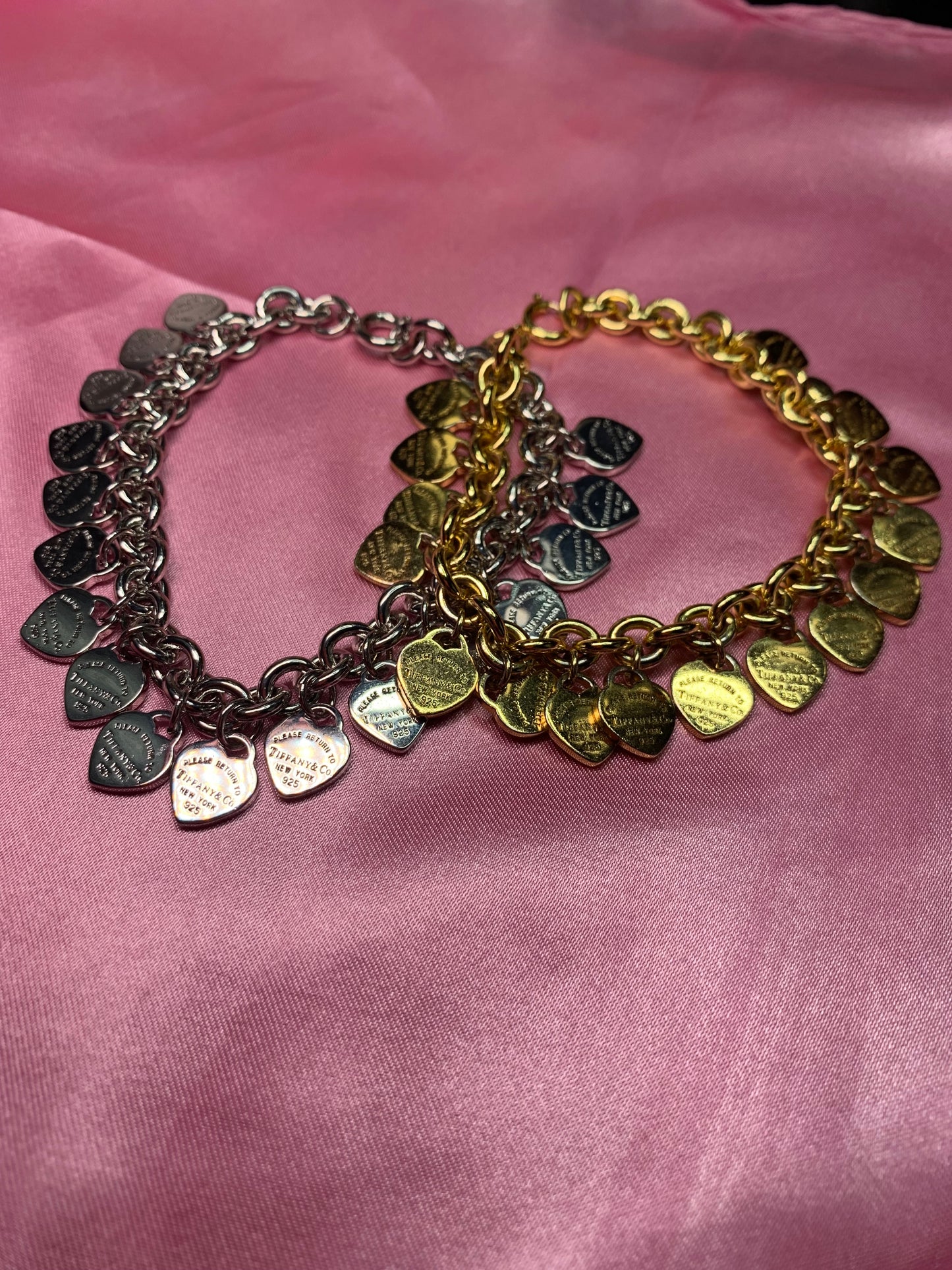 Tiffany inspire charm bracelets