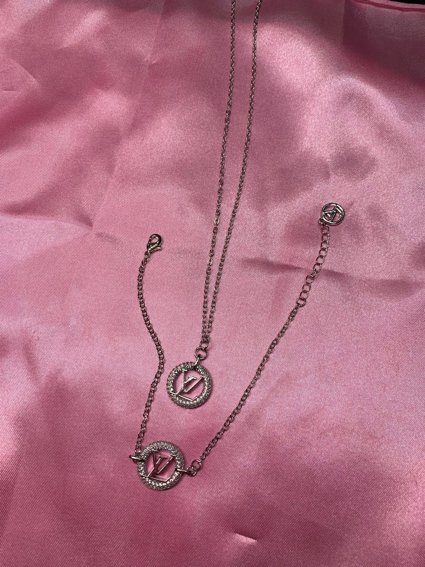 LV rhinestone set