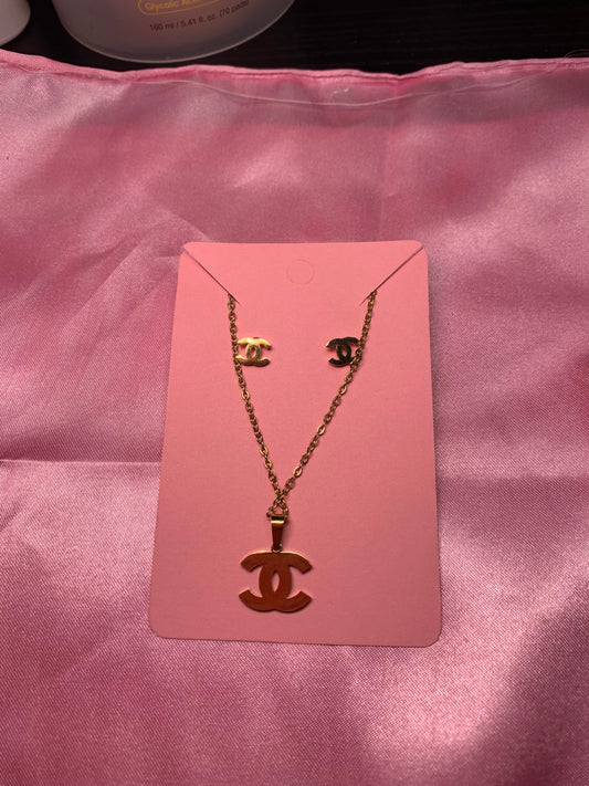 Chanel necklace set