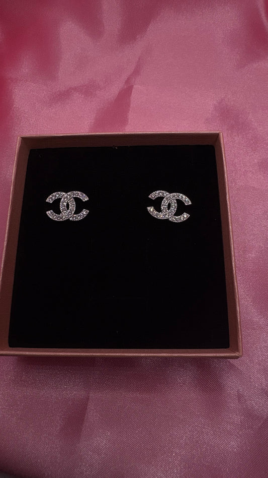 Luxe Double C Studs